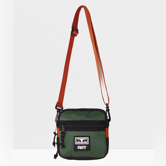 New! OBEY Conditions Traveler Crossbody Bag - Picture 2 of 6